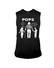 Pops granddaughter and grandson Sleeveless Tee tile