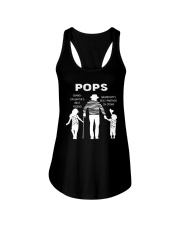 Pops granddaughter and grandson Ladies Flowy Tank tile