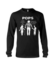 Pops granddaughter and grandson Long Sleeve Tee tile
