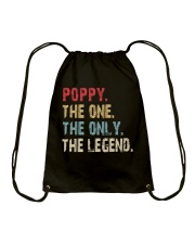 Poppy the one the only the legend Drawstring Bag tile