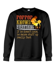 Poppop know everything new rv3 Crewneck Sweatshirt tile