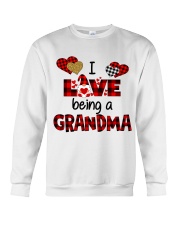 I Love Being A Grandma Gnomie gift Crewneck Sweatshirt tile