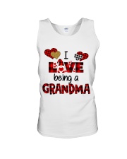 I Love Being A Grandma Gnomie gift Unisex Tank tile
