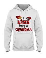 I Love Being A Grandma Gnomie gift Hooded Sweatshirt tile