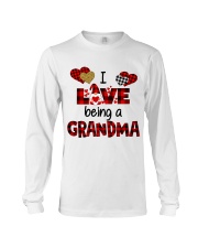I Love Being A Grandma Gnomie gift Long Sleeve Tee tile