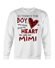 So there is this boy Mimi christmas new Crewneck Sweatshirt tile