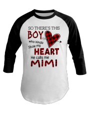 So there is this boy Mimi christmas new Baseball Tee tile