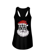papa claus christmas rv2 Ladies Flowy Tank tile