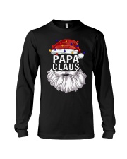 papa claus christmas rv2 Long Sleeve Tee tile