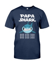 Papa shark Classic T-Shirt front
