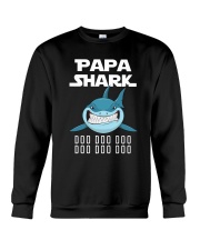 Papa shark Crewneck Sweatshirt tile