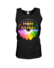 The best my life mom and mimi Unisex Tank tile
