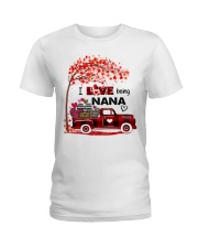 I love being nana gift Ladies T-Shirt tile