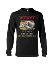 Wewoy the man the myth the bad influence 66 Long Sleeve Tee tile