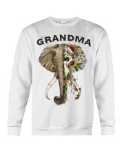 Grandma elephants Crewneck Sweatshirt tile