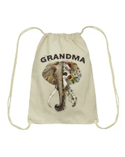 Grandma elephants Drawstring Bag tile