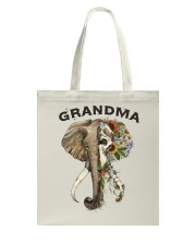 Grandma elephants Tote Bag tile