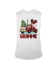 I love being a Grammie truck red xmas Sleeveless Tee tile