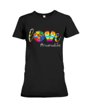 Love summer nana life Premium Fit Ladies Tee tile