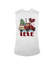 I love being a Lele truck red xmas Sleeveless Tee tile