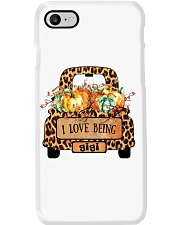 I love being a gigi truck autumn Phone Case tile