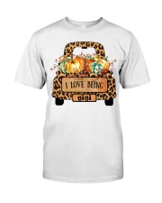 I love being a gigi truck autumn Classic T-Shirt front