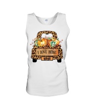 I love being a gigi truck autumn Unisex Tank tile