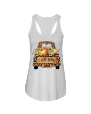 I love being a gigi truck autumn Ladies Flowy Tank tile