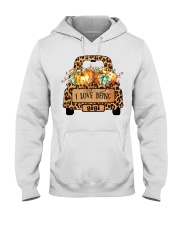 I love being a gigi truck autumn Hooded Sweatshirt tile