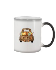 I love being a gigi truck autumn Color Changing Mug tile