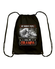 My favorite people call me Grampa rv1 Drawstring Bag tile