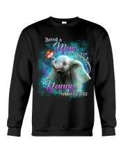 Nanny elephant Cute Crewneck Sweatshirt tile