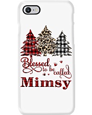 Blesed to be called Mimsy christmas rv Phone Case tile