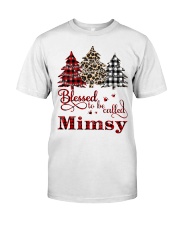 Blesed to be called Mimsy christmas rv Classic T-Shirt front