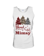Blesed to be called Mimsy christmas rv Unisex Tank tile