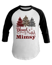 Blesed to be called Mimsy christmas rv Baseball Tee tile