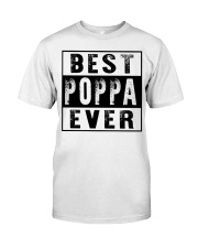 Best poppa ever new Premium Fit Mens Tee tile