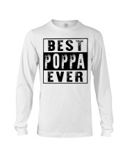 Best poppa ever new Long Sleeve Tee tile