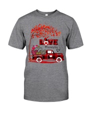 Love honey life truck red Classic T-Shirt front