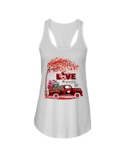Love honey life truck red Ladies Flowy Tank tile