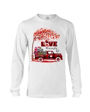 Love honey life truck red Long Sleeve Tee tile