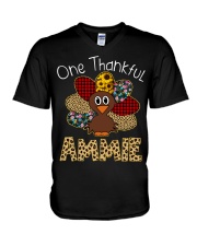 One Thankful ammie 2021 V-Neck T-Shirt tile