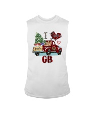 I love being a GB truck red xmas Sleeveless Tee tile