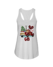 I love being a GB truck red xmas Ladies Flowy Tank tile