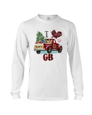 I love being a GB truck red xmas Long Sleeve Tee tile