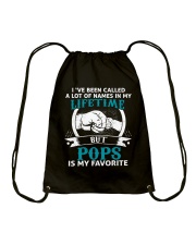 I've been called a lot of names pops Drawstring Bag tile
