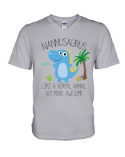Nannu saurus mug V-Neck T-Shirt thumbnail