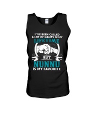 I've been called a lot of names nunnu Unisex Tank tile