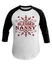 Blessed Nanny christmas rv4 Baseball Tee tile