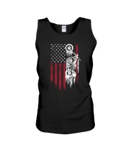 Biker Flag USA Unisex Tank thumbnail